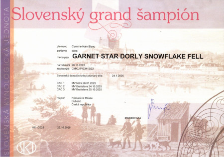 Slovenský Grand šampión